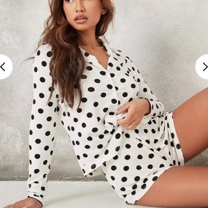 Polka dot pajamas